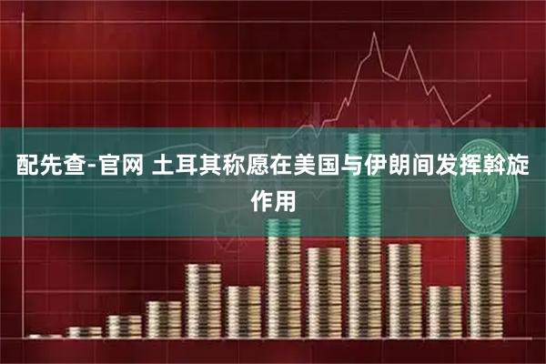 配先查-官网 土耳其称愿在美国与伊朗间发挥斡旋作用